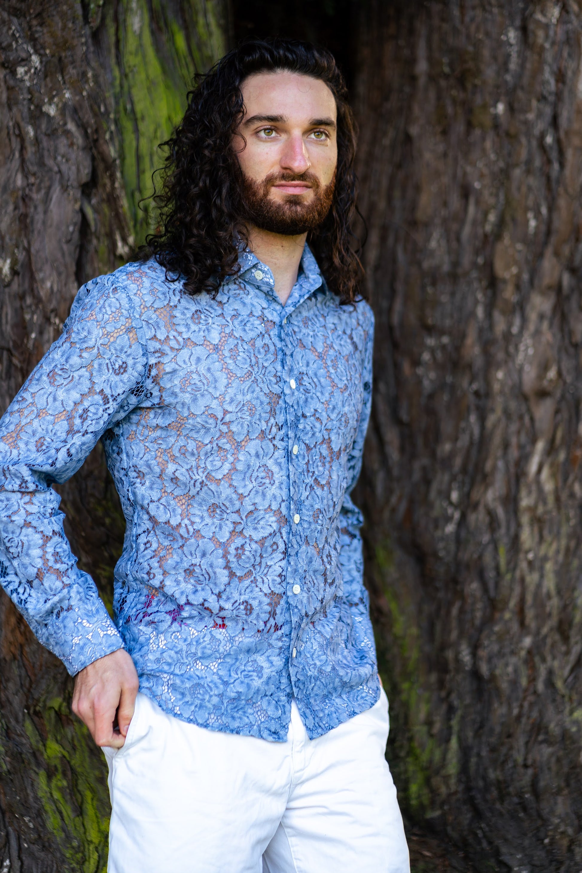 lace dress shirts Amazon.com: Men's Lace See Through Shirts Blouse Sheer Short Sleeve Button Down Fishnet Beach Shirts : Clothing, Shoes & Jewelry